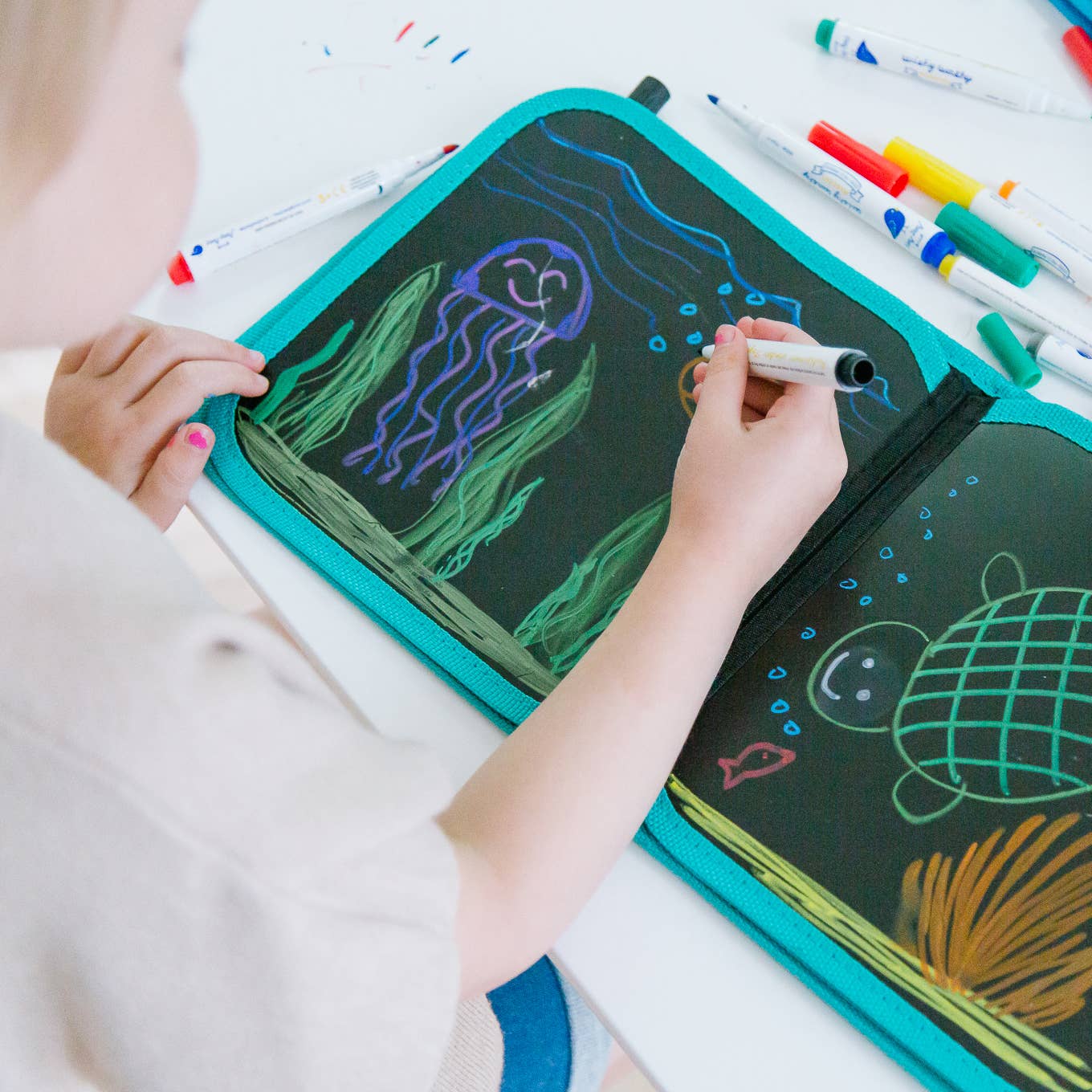 Submarine Activity Dry Erase Book