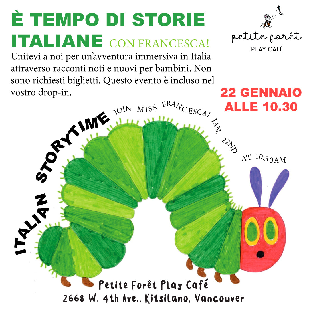 È TEMPO DI STORIE ITALIANE Italian Storytime