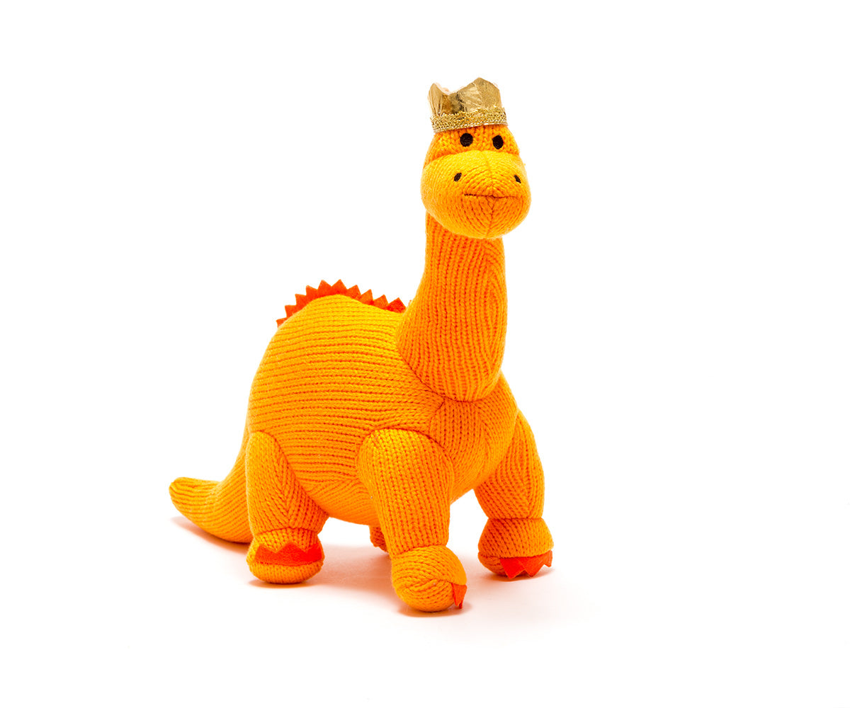 Dippy the Duchess Knitted Diplodocus Dinosaur Plush