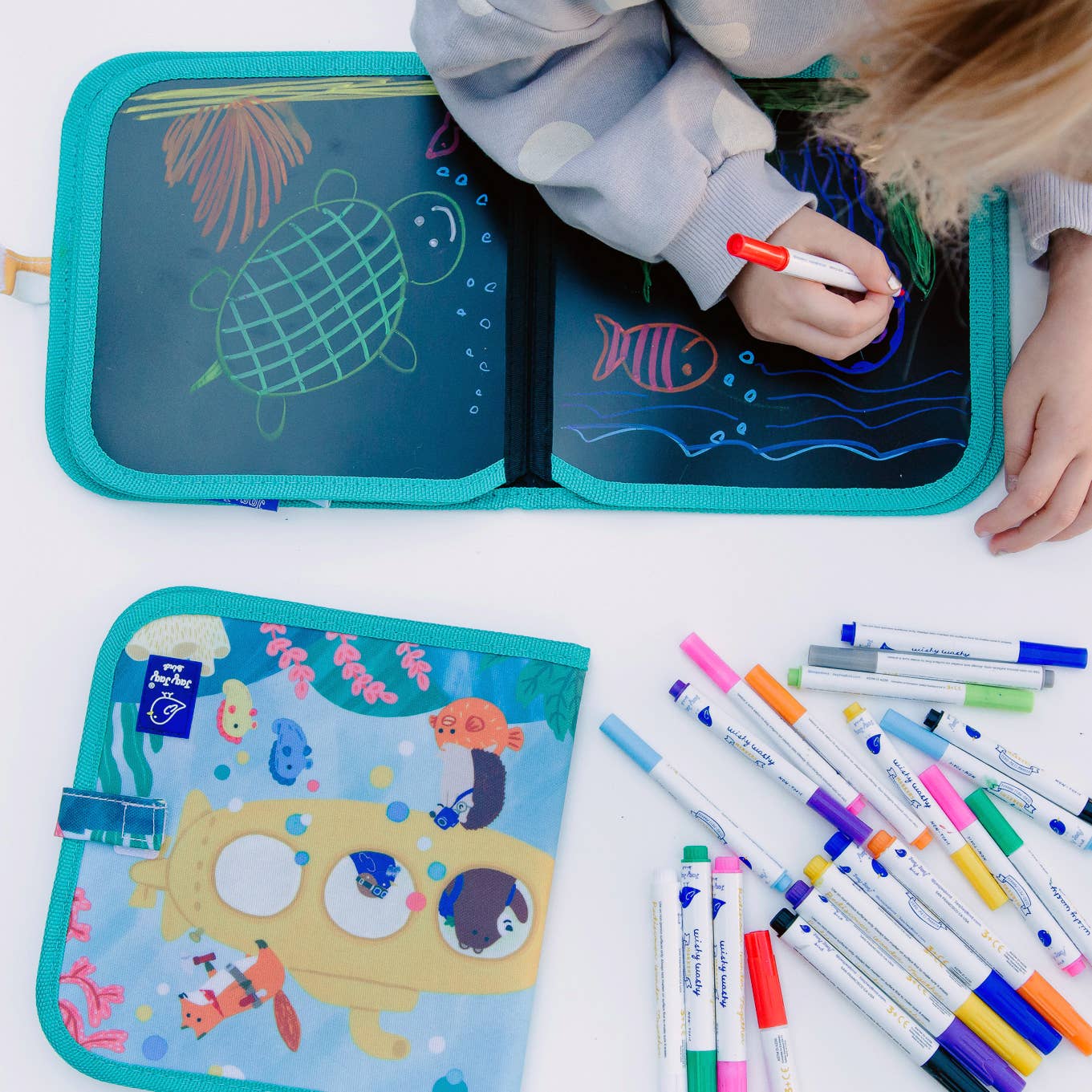 Submarine Activity Dry Erase Book