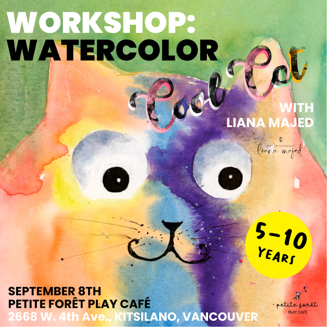 Watercolour Workshop: COOL CAT 5-10 Years