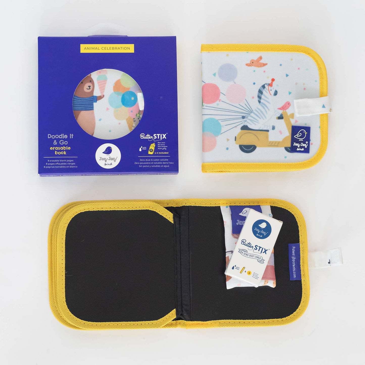 Zebra Mini Erasable & Reusable Book