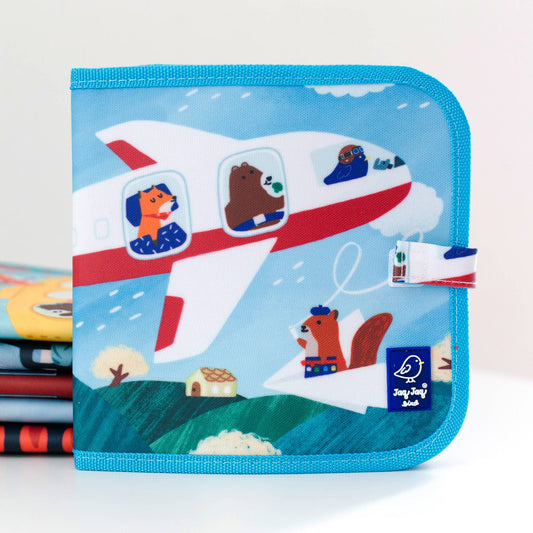 JJF Airplanes Activity Wipe Dry Book