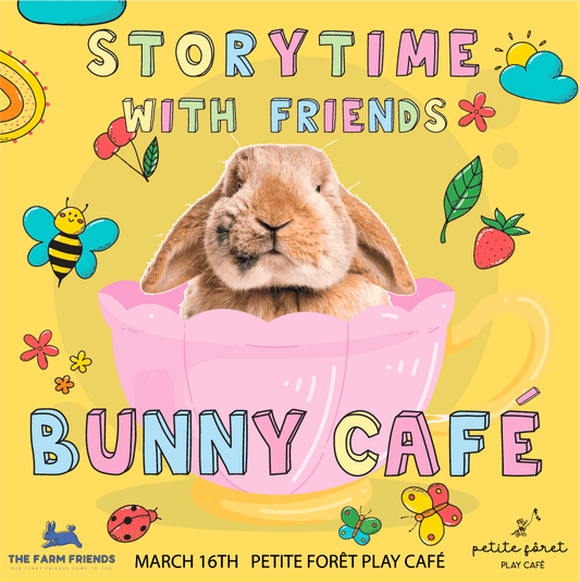 Bunny Café HOP INTO SPRING Ages 4-6