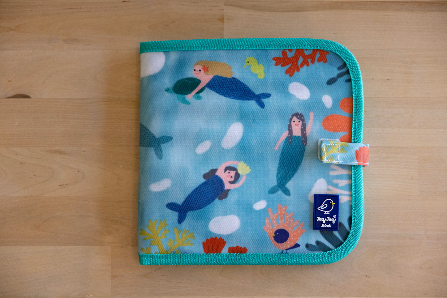 Mermaids Reusable Dry Erase, Wipe Clean Activity Book